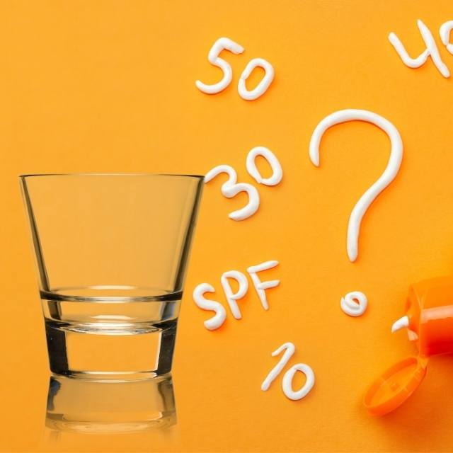 graphic of spf levels