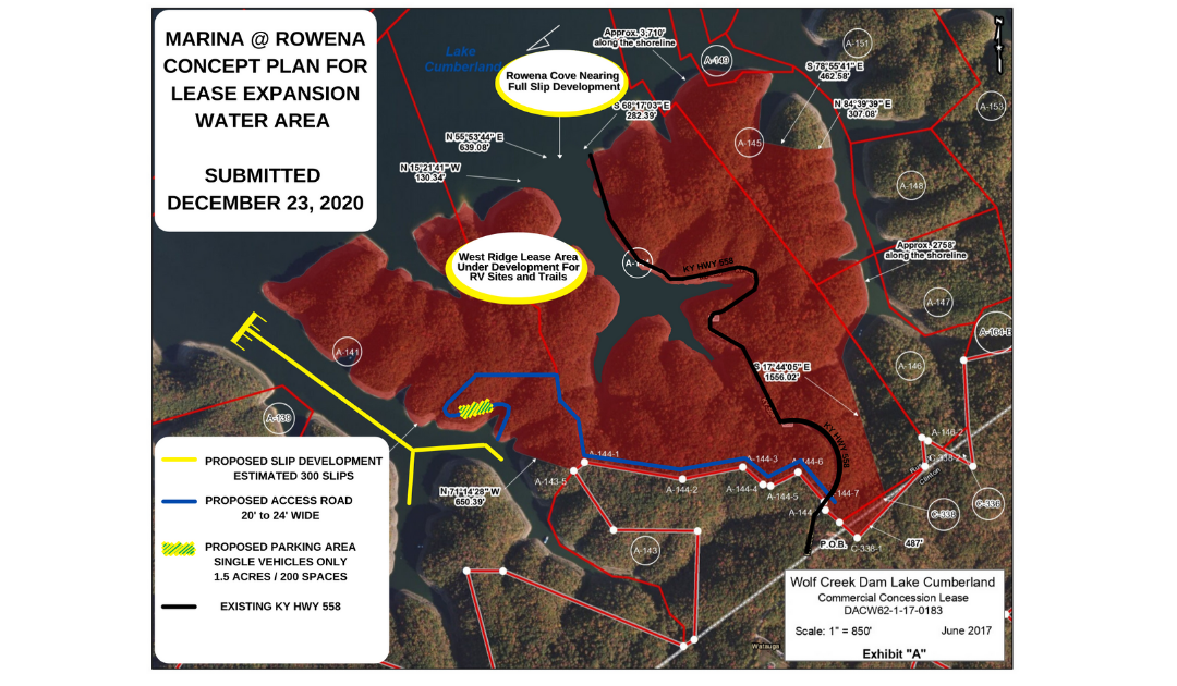 USACE Approves Marina@Rowena Lease Expansion