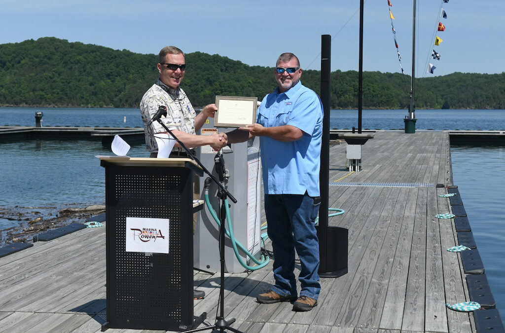 Rowena is Designated a Clean Marina