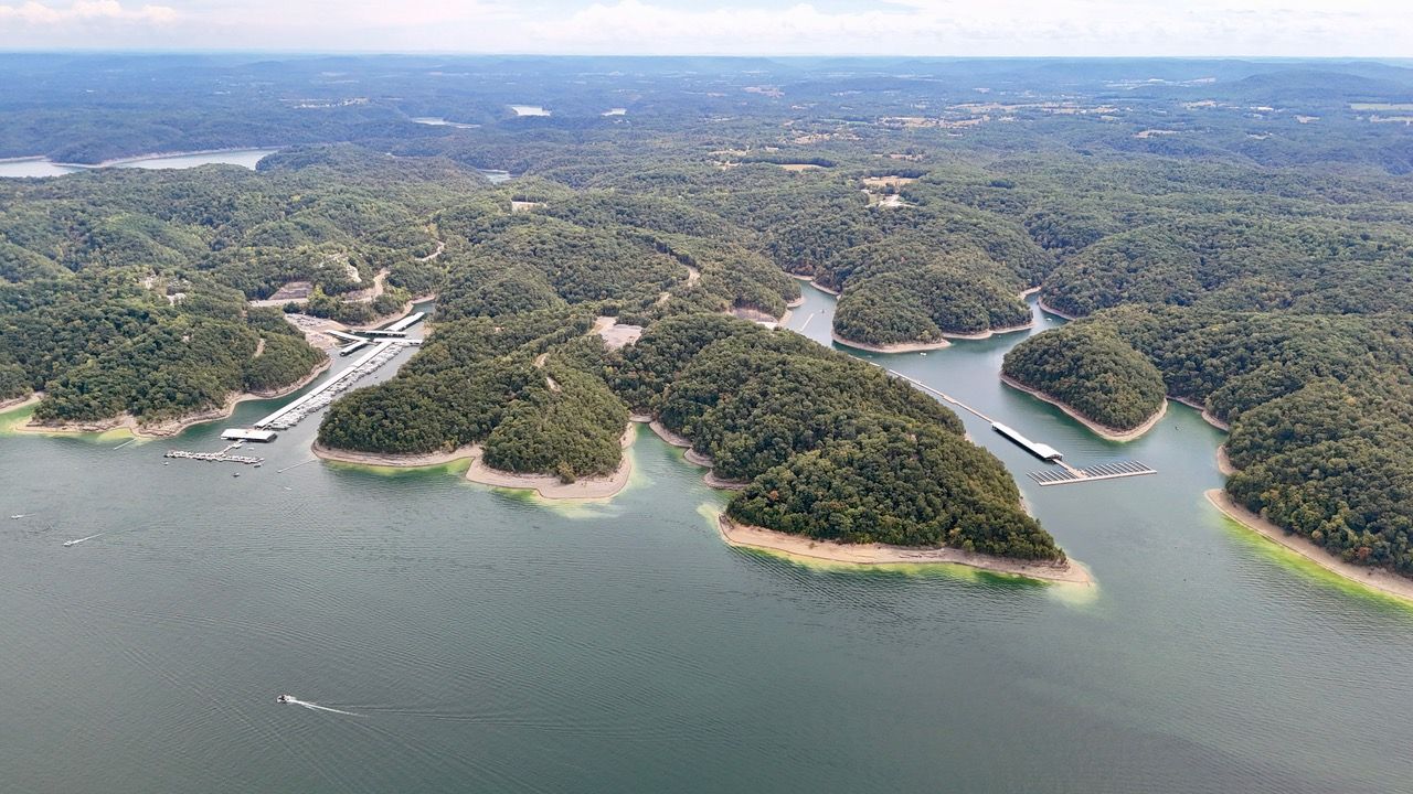 Aerial view of new slips at Marina Rowena 2025